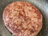 Hamburguesa buey y vaca simple