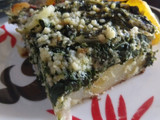 Budín de acelga y papas doradas (pastel)