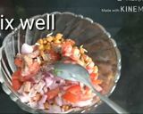 A picture of step 4 of Sprouted chana salad.