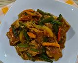 Foto langkah ke 7 dari resep Tahu Tumis Bunga Bawang.