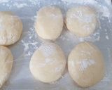 Foto langkah ke 3 dari resep Donat bomboloni super lembut.