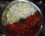 Foto del paso 2 de la receta: Tarta de verduras, carne, jamón y queso!!💣