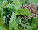 Hình bước làm 2 của món Bún bò viên