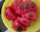Foto langkah ke 8 dari resep Dragonfruit puding.