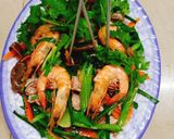 Hình bước làm 5 của món Miến hoa đậu biếc