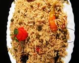 A picture of step 12 of (Camel Stock) Matar Pulao😋😋😋.