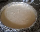 A picture of step 9 of New York Style Strawberry Cheesecake.