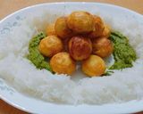 A picture of step 1 of Ram ladoo.