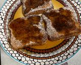 A picture of step 4 of Cinnamon Toast Crunch French Toast.