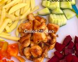 A picture of step 1 of Grilled Chicken Apple Salad.