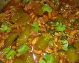 शिमला मिरची आणि ताजी बरबटी ची मिक्स भाजी (shimla mirchi ani barbati recipe in marathi) रेसिपी स्टेप 4 फोटो