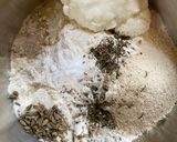A picture of step 4 of Bhang Malpua.
