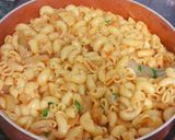 A picture of step 3 of Vegetable pasta.