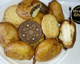 A picture of step 7 of Deep fried cookies.