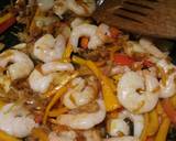 Prawn, veg and noodle stir fry recipe step 2 photo