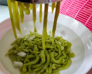 Cendol Sawi Hijau - Step 2