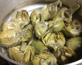 Foto del paso 4 de la receta: Alcachofas en salsa verde con jamón