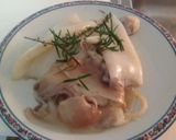 A picture of step 3 of Squid Spaghetti with Zucchini Cream.