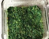 A picture of step 3 of Spinach bake.