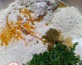 A picture of step 1 of Multigrain Moringa Paratha.