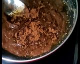 A picture of step 6 of Eggless Wheat flour Dark Chocolate Cake.