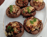 Foto del paso 10 de la receta: Champiñones rellenos de carne picada