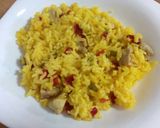 Foto del paso 8 de la receta Arroz meloso con pollo