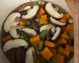 A picture of step 1 of White bean and vegetable soup - vegan.