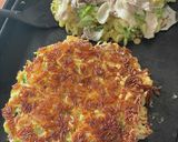 A picture of step 8 of Easy Basic Cabbage Okonomiyaki with All-Purpose Flour.
