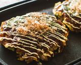 A picture of step 9 of Easy Basic Cabbage Okonomiyaki with All-Purpose Flour.