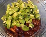 Une image de l'étape 4 de Compote de prunes et kiwis.