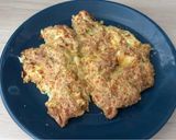 Cukkini bundában sült csirkemell (étolaj mentes) recept fázis 2 fotója