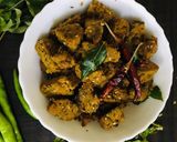 A picture of step 7 of Left over rice Lauki muthiya.