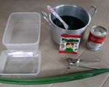 A picture of step 1 of Pinoy Style Gulaman na may Gatas (Buko Pandan).