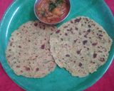 A picture of step 7 of Jowar Atta Masala Paratha.