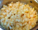 Alma rebarbara dzsem recept fázis 2 fotója