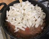 Une image de l'étape 11 de Navets marteau au bœuf, tomates et jus de pêches de vigne.