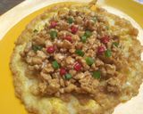 Foto langkah ke 6 dari resep Chiken Thai omelette.