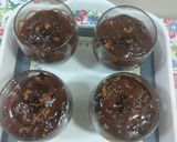 A picture of step 8 of Hershey's Chocolate pudding.