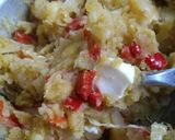 Foto del paso 1 de la receta: Morrón relleno de batata y cebolla dorada