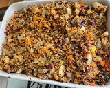 Une image de l'étape 15 de Gratin de quinoa au fenouil, carottes et mozzarella.