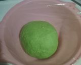 Foto langkah ke 4 dari resep Roti sisir pandan.