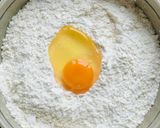 Hình bước làm 1 của món Bánh gối