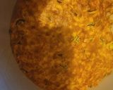A picture of step 2 of Jalapeno Corn Pudding w/Glaze on side.