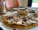 Foto del paso 3 de la receta: Tortita/Crepe de plátano y chocolate🍫☕️🍌