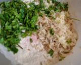 A picture of step 1 of Amaranth flour muthiya.