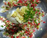 A picture of step 2 of Gravy manchurian.