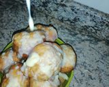 A picture of step 3 of Milk drizzled puff puff.
