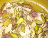 A picture of step 4 of Doodh Dulari.
