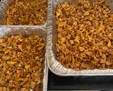 A picture of step 3 of Dee-Dee's Toffee Chex Mix.
